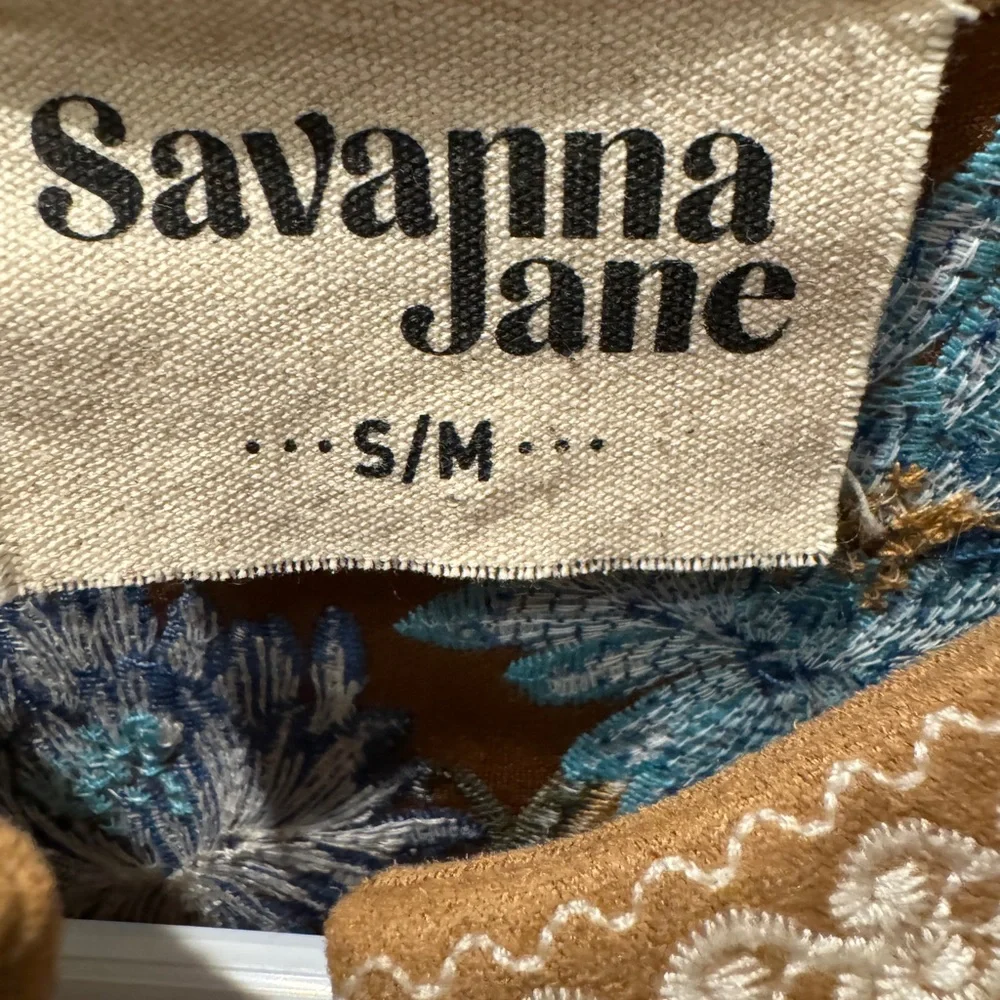 Savanna Jane soft embroidered jacket - Picture 2 of 3